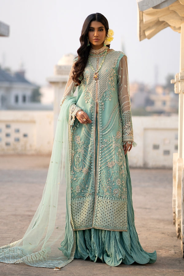 3PC Unstitched | Embroidered Luxury Formal Dress